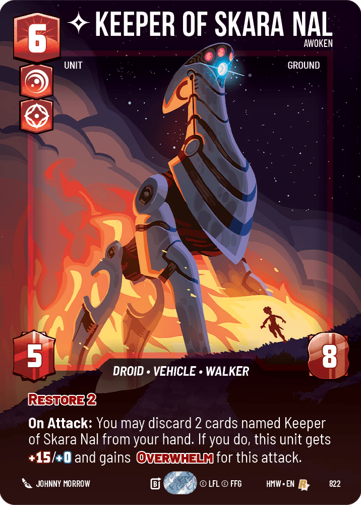 Keeper of Skara Nal — Awoken #822/272 from Homeworlds