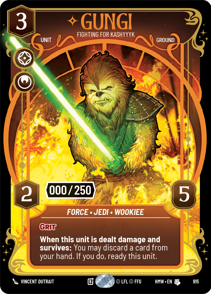 Gungi — Fighting for Kashyyyk #915/272 from Homeworlds