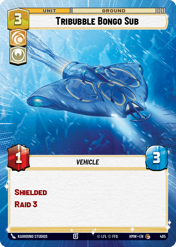 Tribubble Bongo Sub #485/272 from Homeworlds