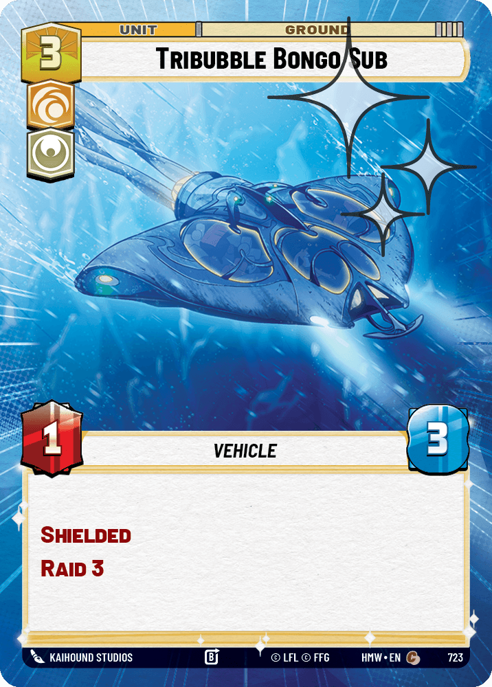 Tribubble Bongo Sub #723/272 from Homeworlds