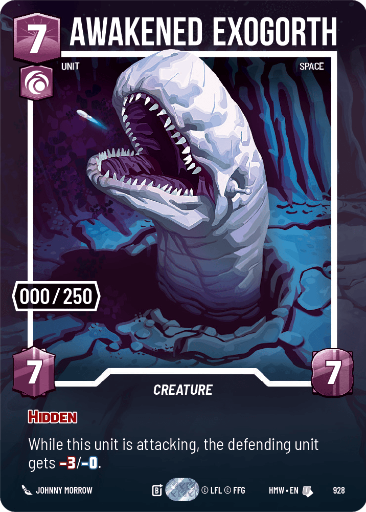 Awakened Exogorth #928/272 from Homeworlds