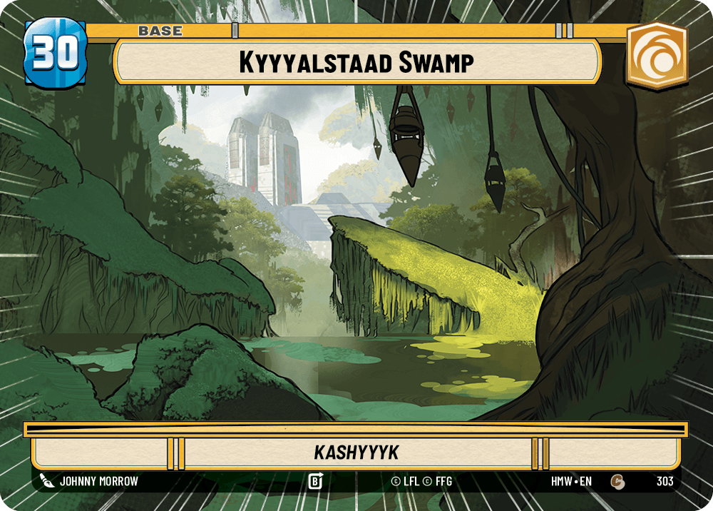 Kyyyalstaad Swamp — Kashyyyk #303/272 from Homeworlds