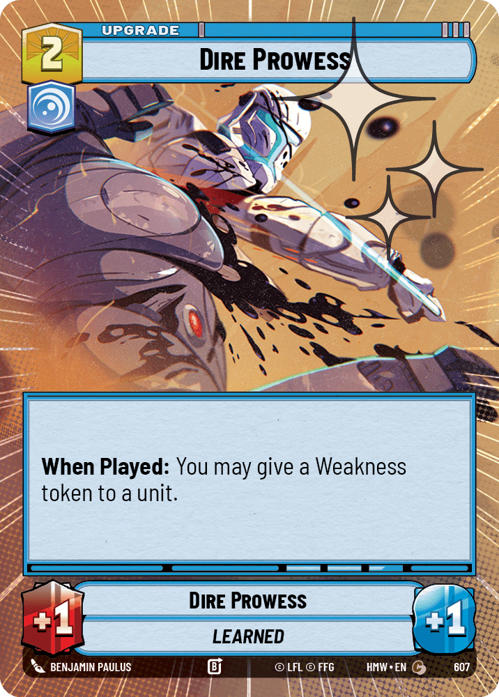 Dire Prowess #607/272 from Homeworlds