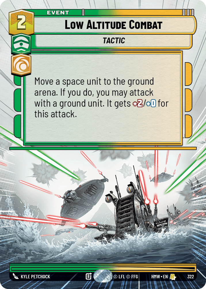 Low Altitude Combat #322/272 from Homeworlds