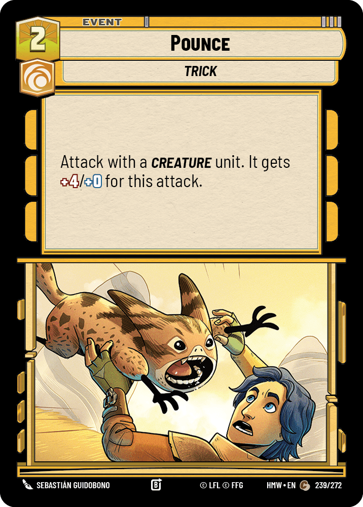 Pounce #239/272 from Homeworlds