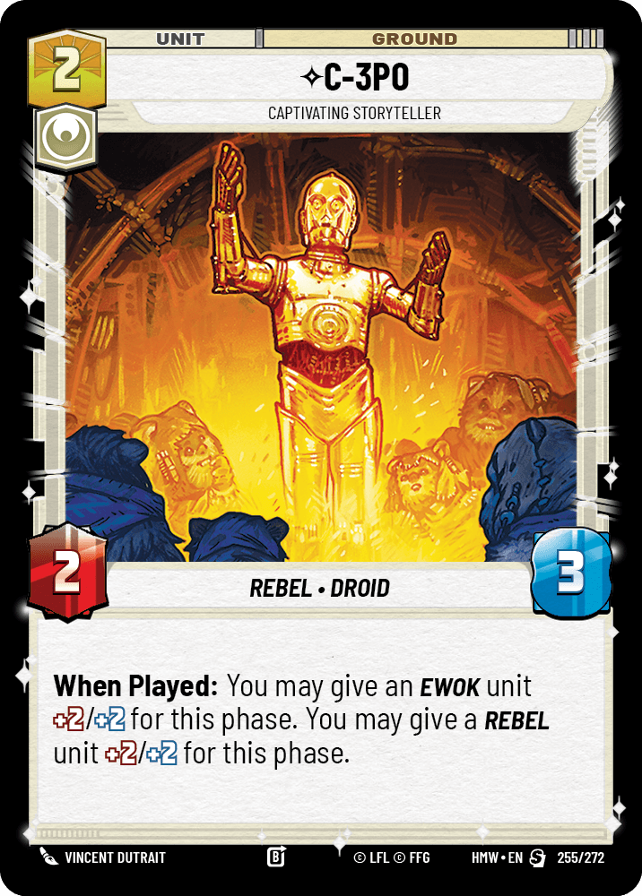 C-3P0 — Captivating Storyteller #255/272 from Homeworlds