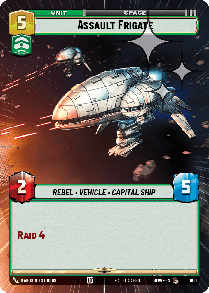 Assault Frigate #650/272 from Homeworlds