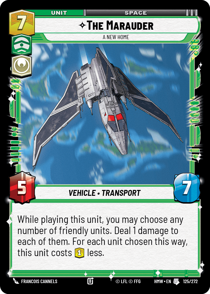 The Marauder — A New Home #125/272 from Homeworlds