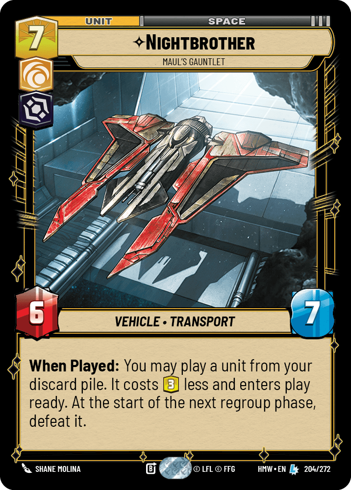 Nightbrother — Maul's Gauntlet #204/272 from Homeworlds