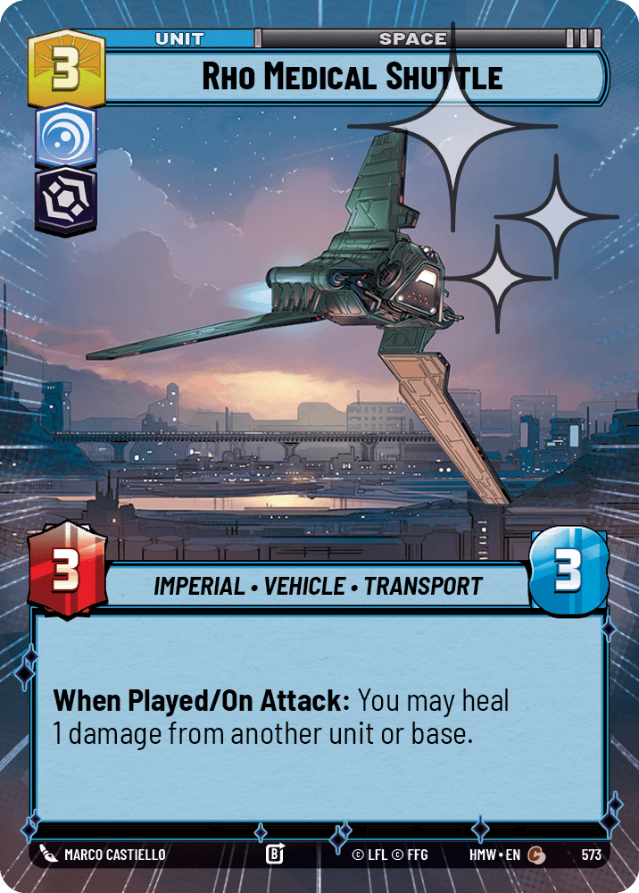Rho Medical Shuttle #573/272 from Homeworlds
