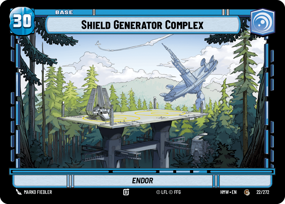 Shield Generator Complex — Endor #022/272 from Homeworlds