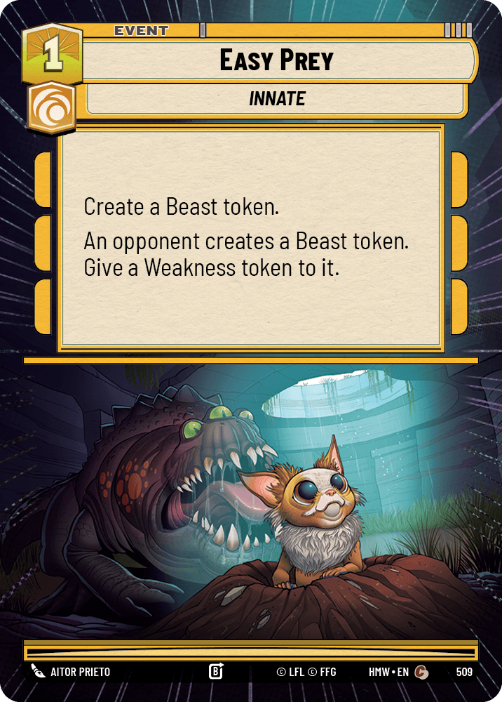 Easy Prey #509/272 from Homeworlds