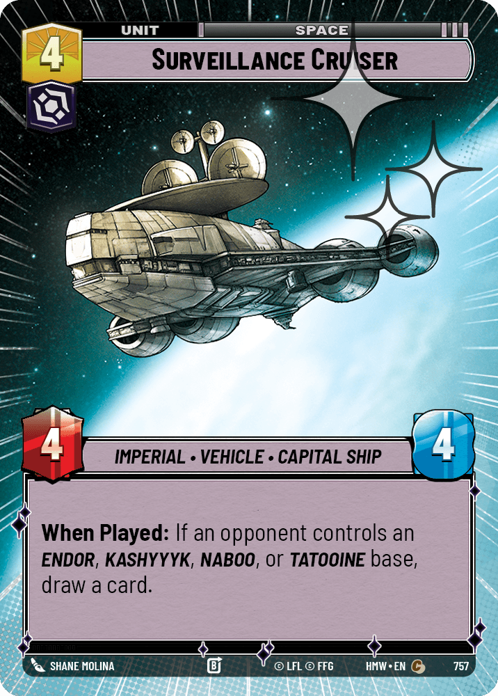 Surveillance Cruiser #757/272 from Homeworlds