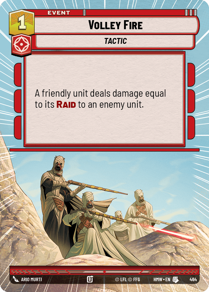 Volley Fire #464/272 from Homeworlds