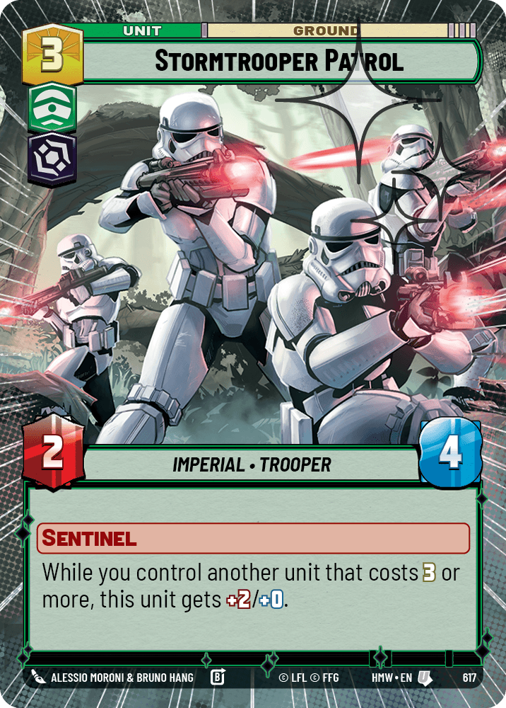 Stormtrooper Patrol #617/272 from Homeworlds