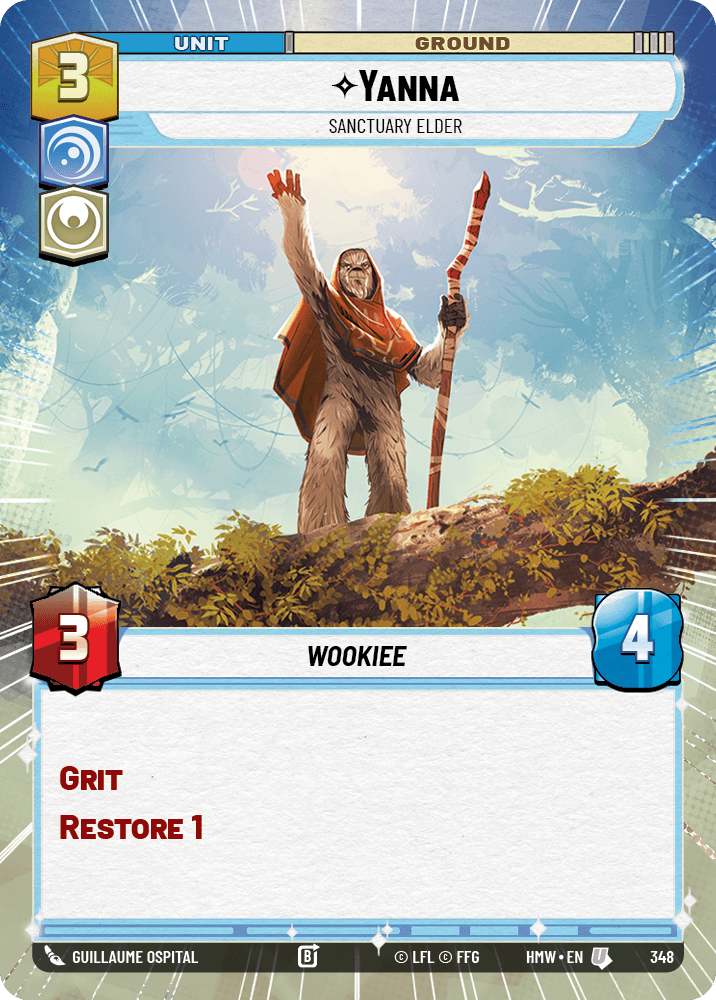 Yanna — Sanctuary Elder #348/272 from Homeworlds