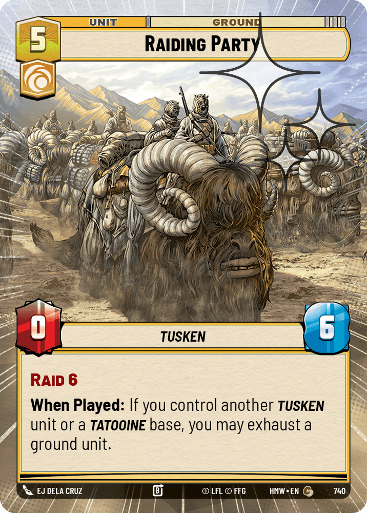 Raiding Party #740/272 from Homeworlds