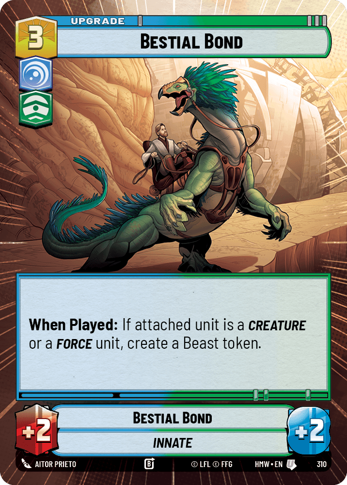 Bestial Bond #310/272 from Homeworlds