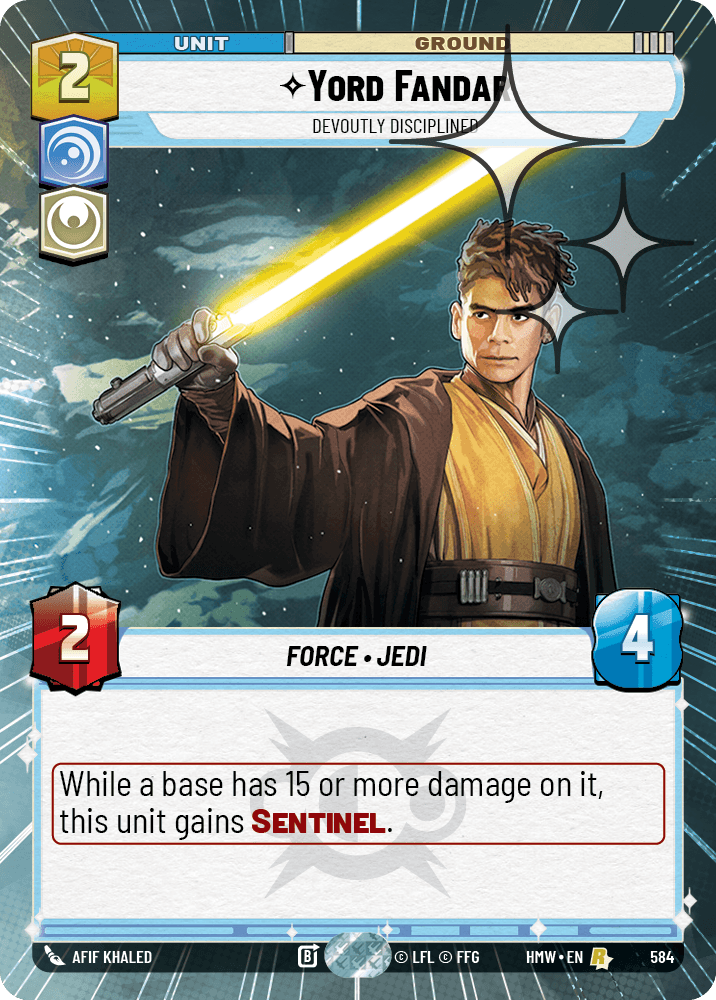 Yord Fandar — Devoutly Disciplined #584/272 from Homeworlds