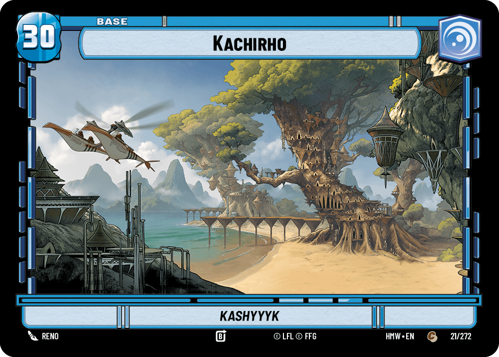 Kachirho — Kashyyyk #021/272 from Homeworlds