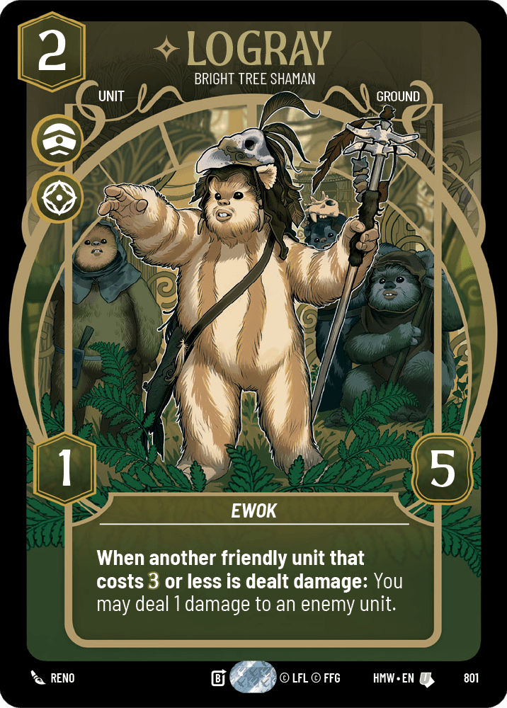 Logray — Bright Tree Shaman #801/272 from Homeworlds