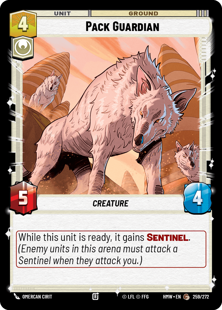 Pack Guardian #259/272 from Homeworlds