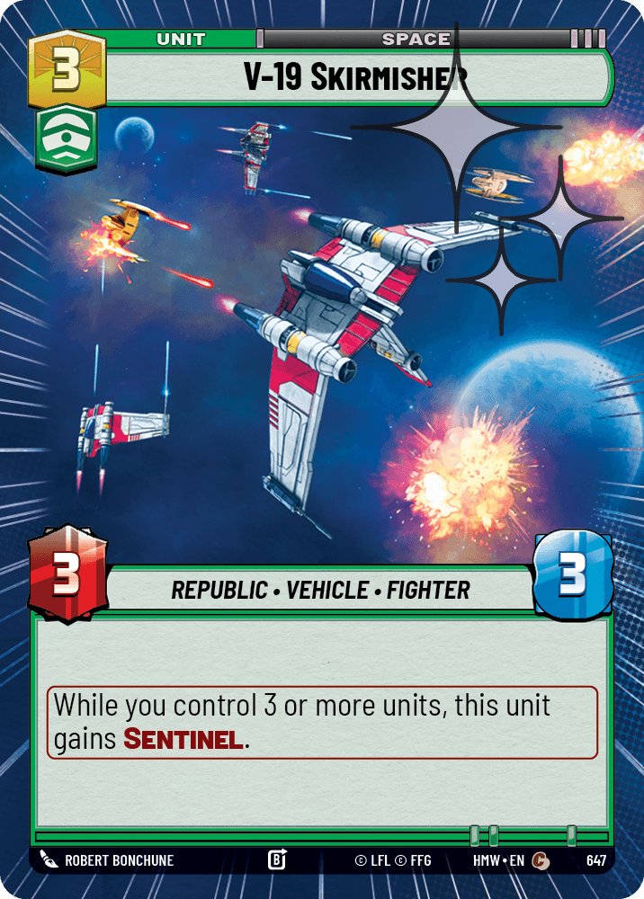 V-19 Skirmisher #647/272 from Homeworlds