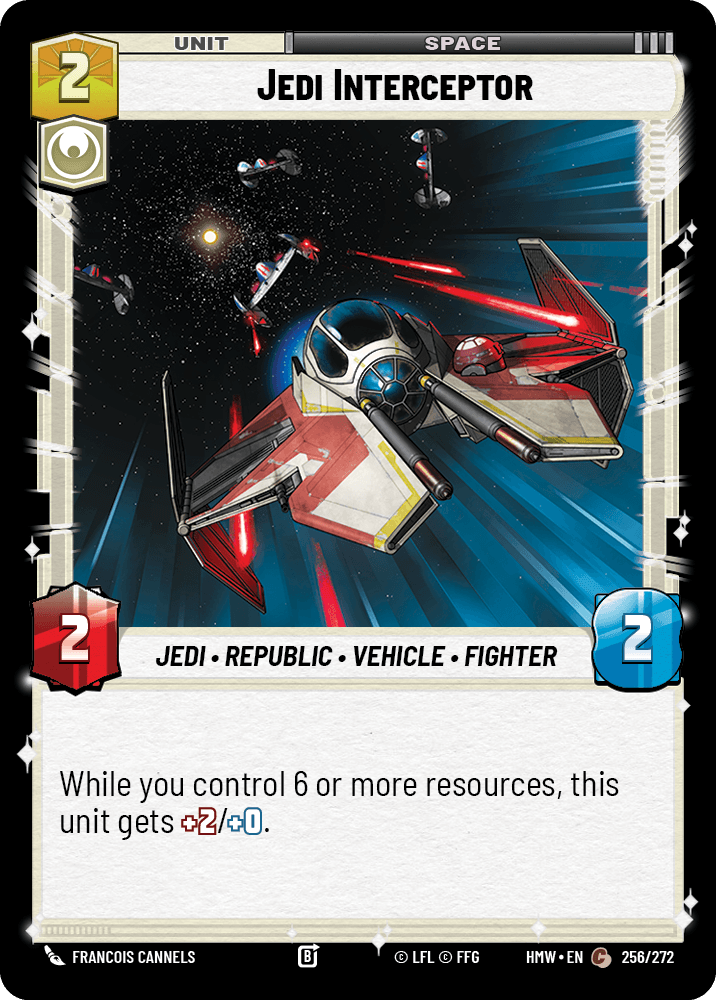 Jedi Interceptor #256/272 from Homeworlds