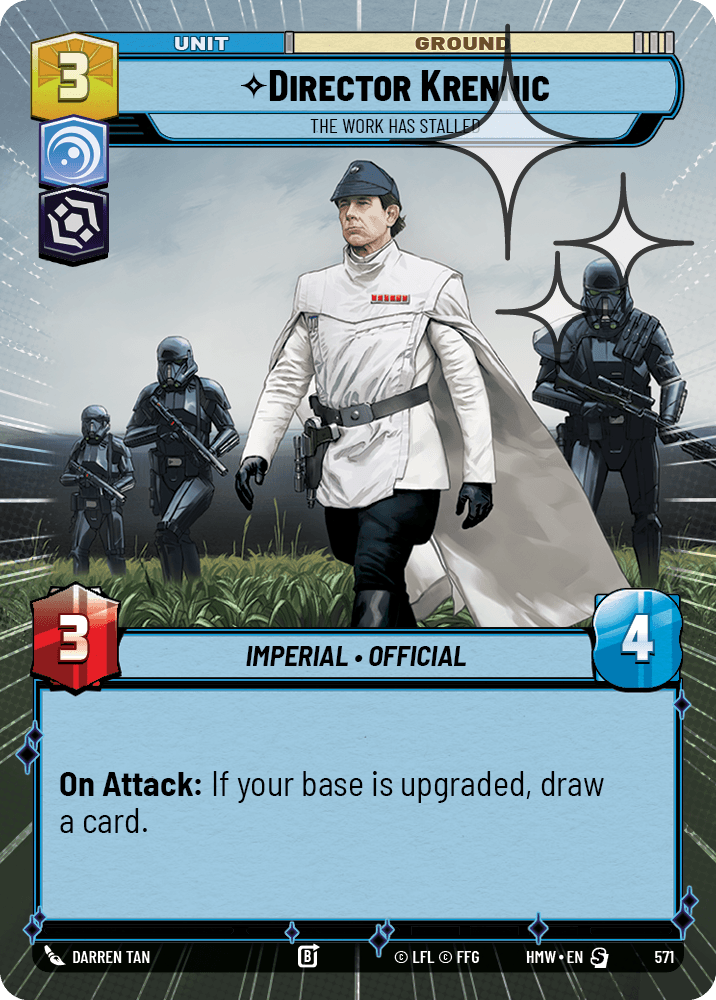 Director Krennic — The Work has Stalled #571/272 from Homeworlds