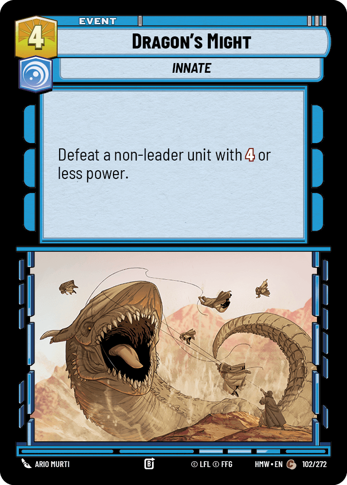 Dragon's Might #102/272 from Homeworlds