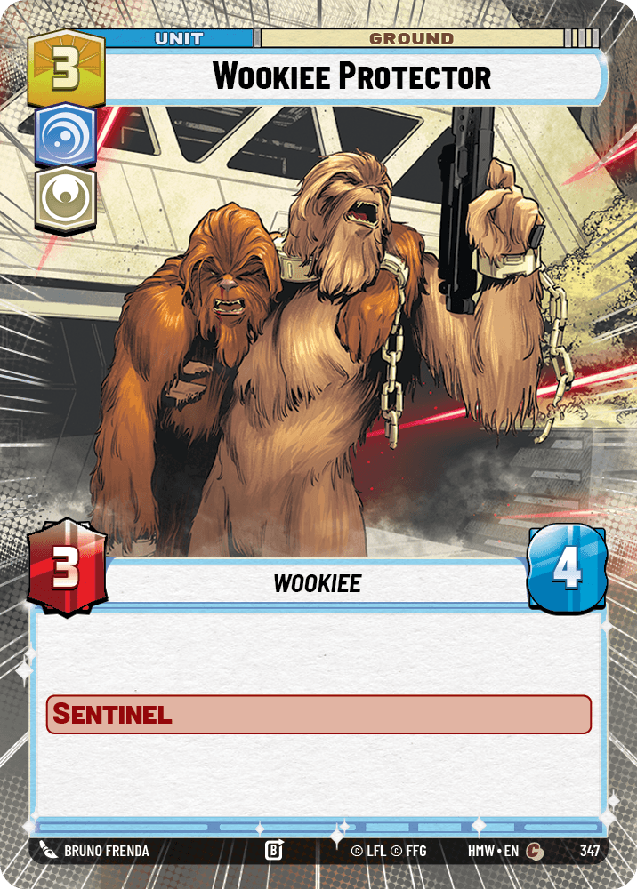 Wookiee Protector #347/272 from Homeworlds