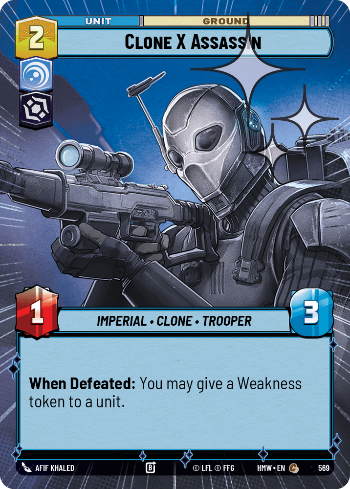 Clone X Assassin #569/272 from Homeworlds