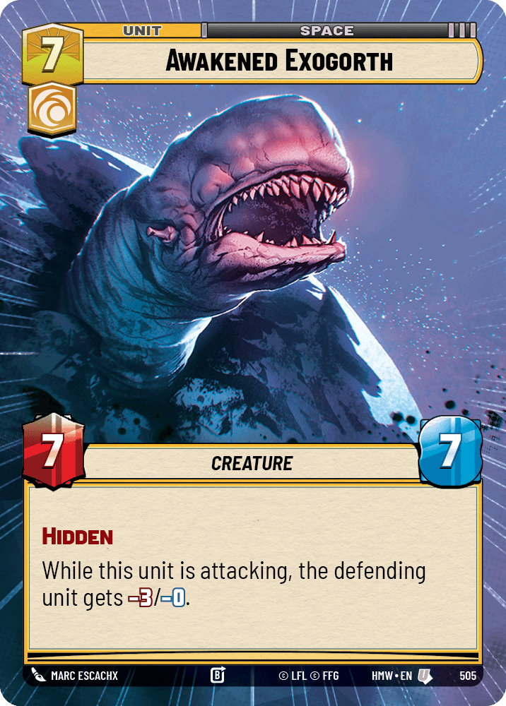 Awakened Exogorth #505/272 from Homeworlds