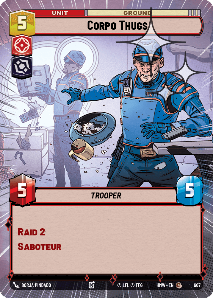 Corpo Thugs #667/272 from Homeworlds