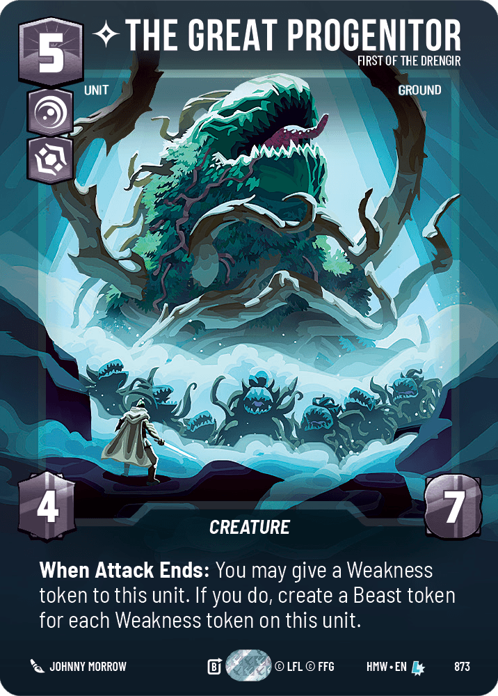 The Great Progenitor — First of the Drengir #873/272 from Homeworlds
