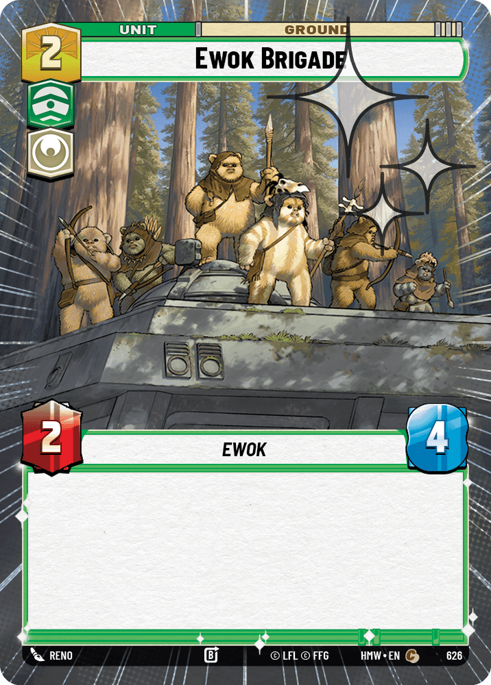 Ewok Brigade #626/272 from Homeworlds