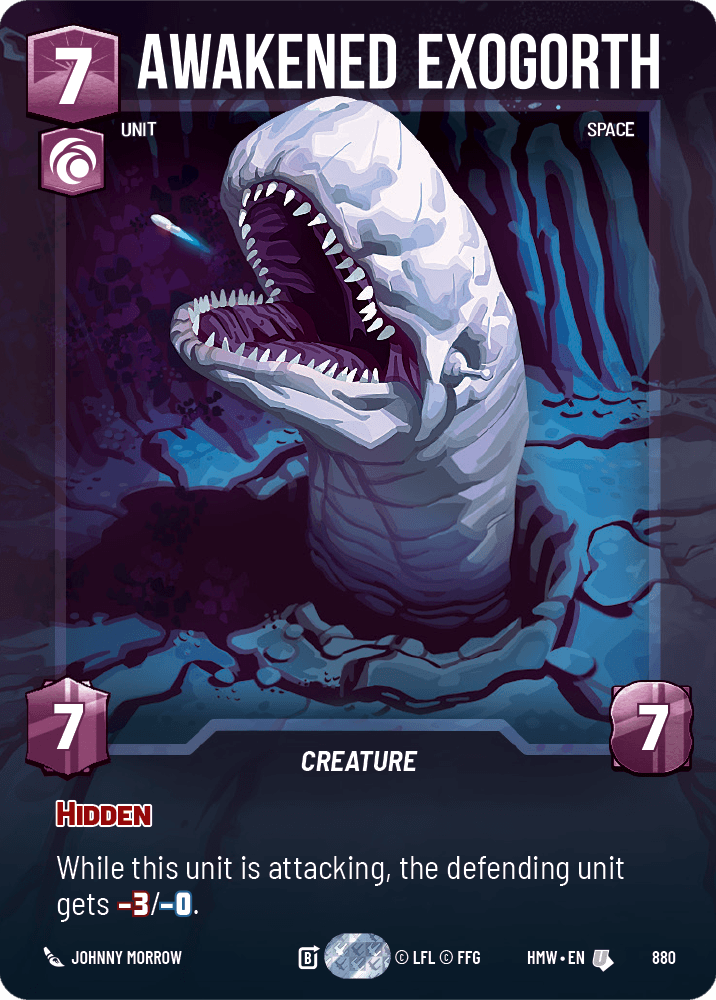 Awakened Exogorth #880/272 from Homeworlds