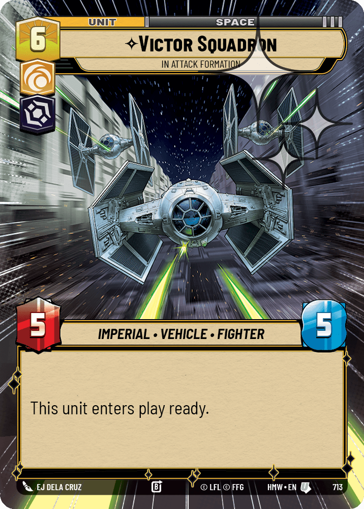 Victor Squadron — In Attack Formation #713/272 from Homeworlds
