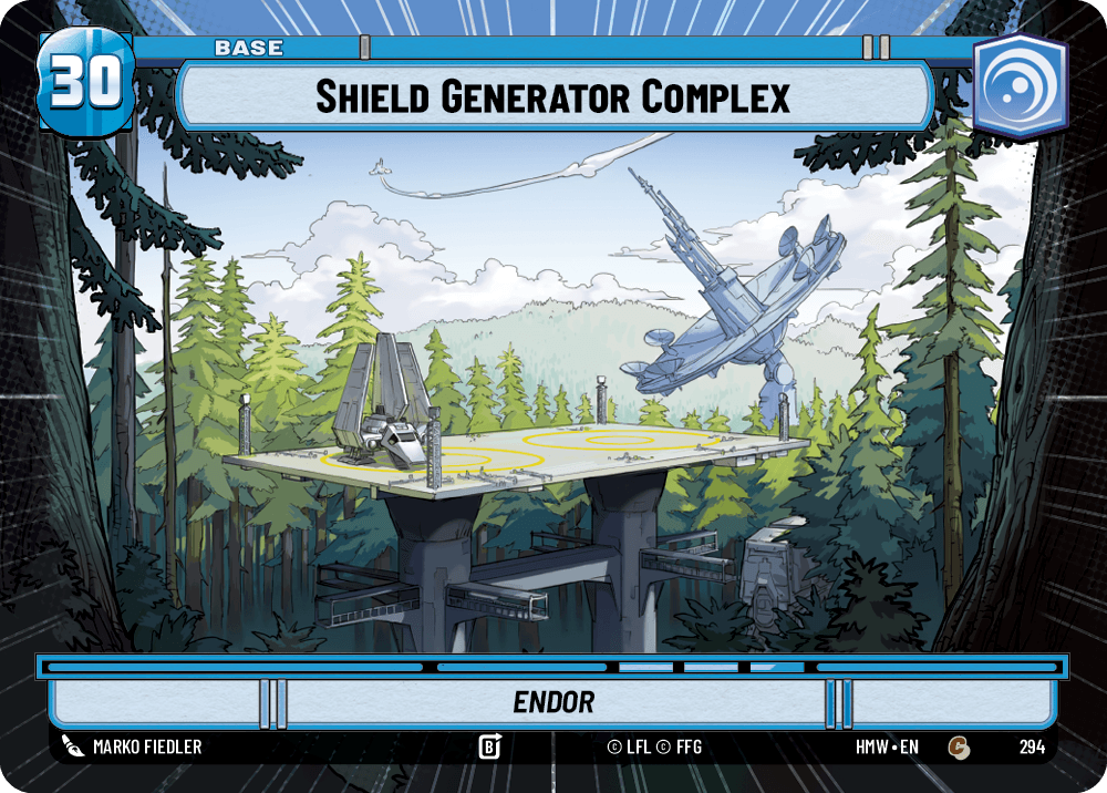 Shield Generator Complex — Endor #294/272 from Homeworlds