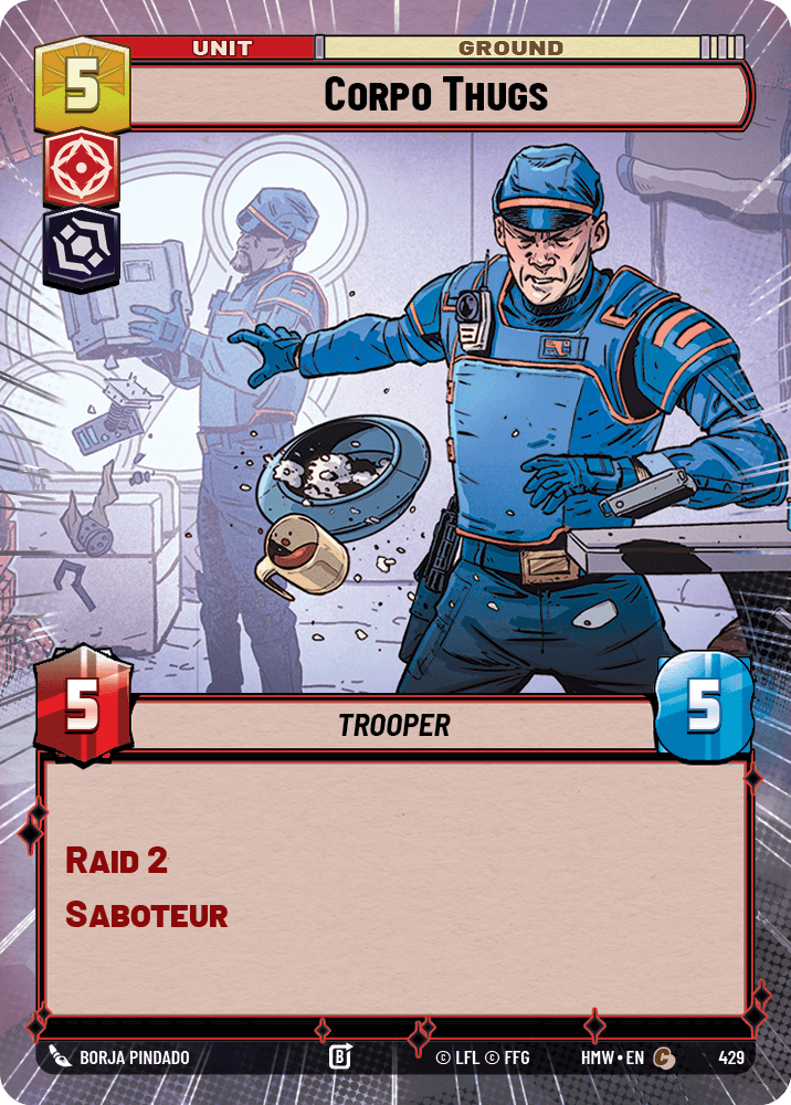 Corpo Thugs #429/272 from Homeworlds
