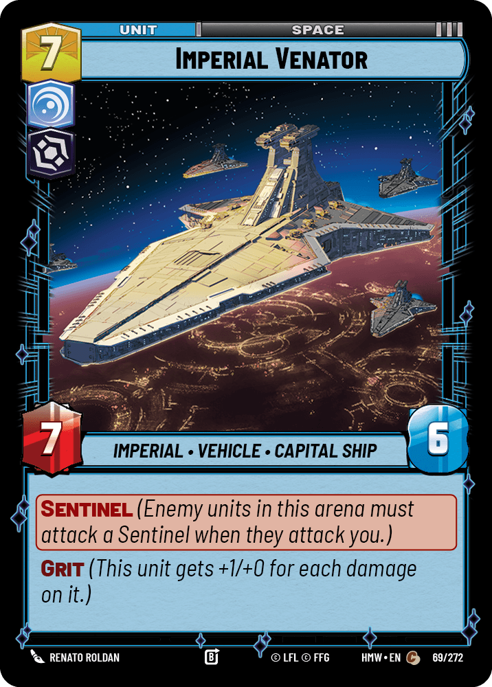 Imperial Venator #069/272 from Homeworlds