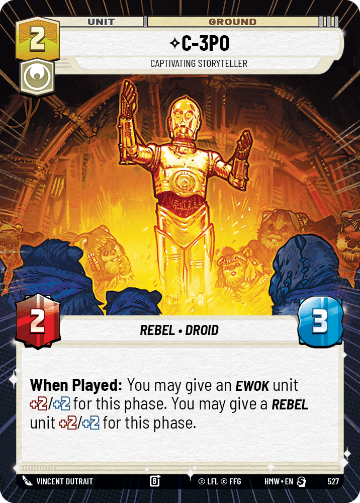 C-3P0 — Captivating Storyteller #527/272 from Homeworlds