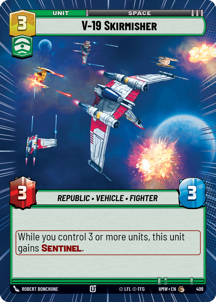 V-19 Skirmisher #409/272 from Homeworlds