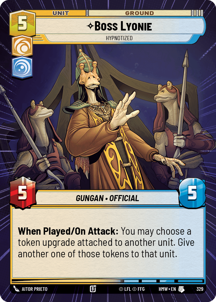 Boss Lyonie — Hypnotized #329/272 from Homeworlds