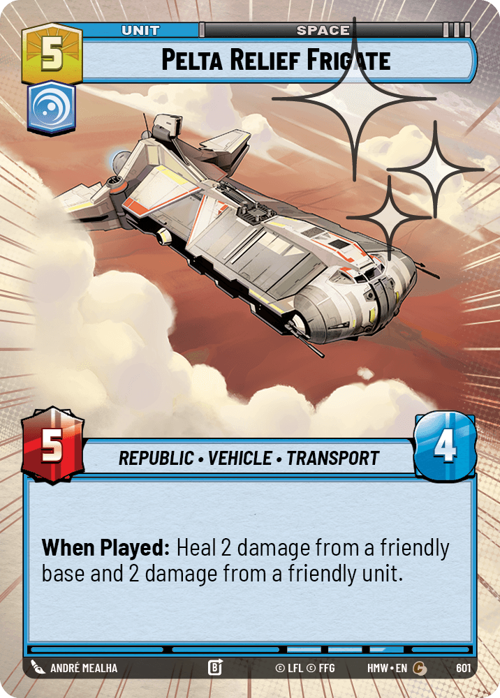 Pelta Relief Frigate #601/272 from Homeworlds
