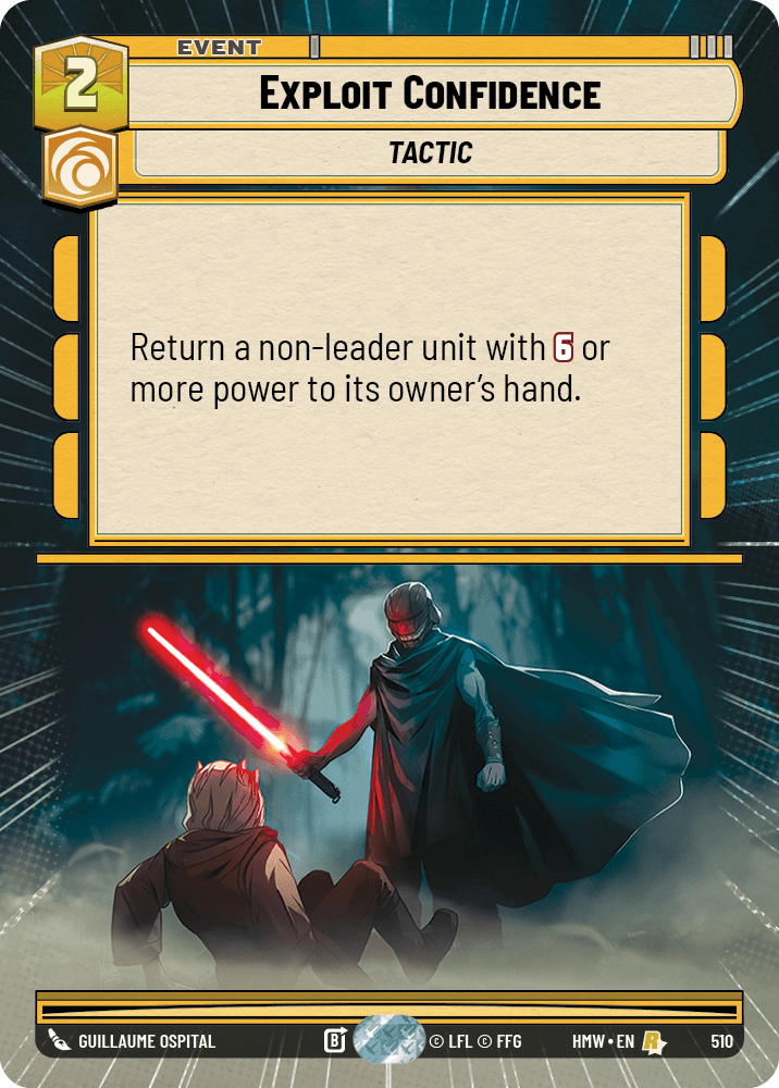 Exploit Confidence #510/272 from Homeworlds