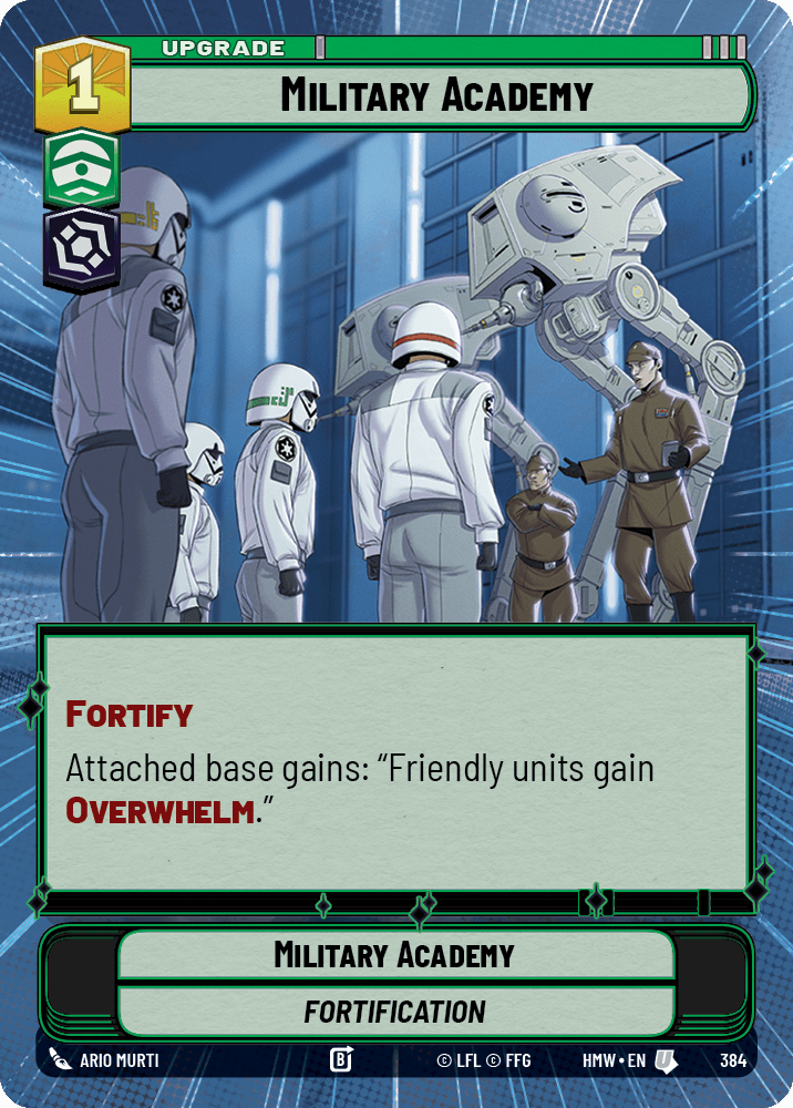 Military Academy #384/272 from Homeworlds
