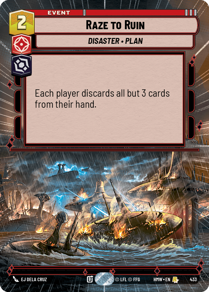 Raze to Ruin #433/272 from Homeworlds