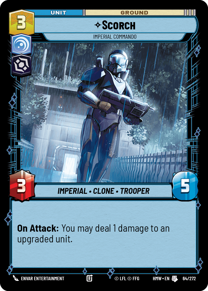 Scorch — Imperial Commando #064/272 from Homeworlds