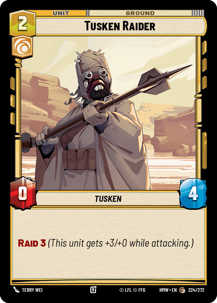 Tusken Raider #224/272 from Homeworlds